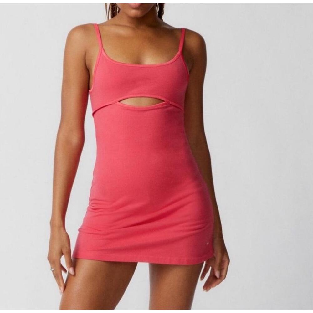 Out From Under Urban Outfitters Women's Harri Cutout Pink‎ Dress - Size:L - NWT